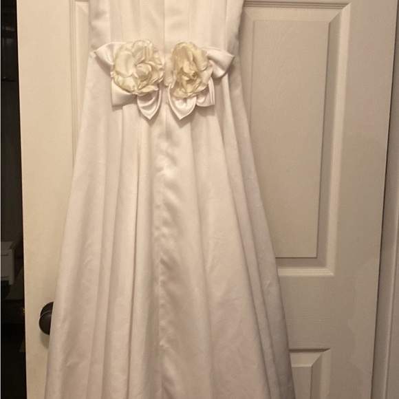 Jessica McClintock retro 90's wedding dress - Picture 5 of 6